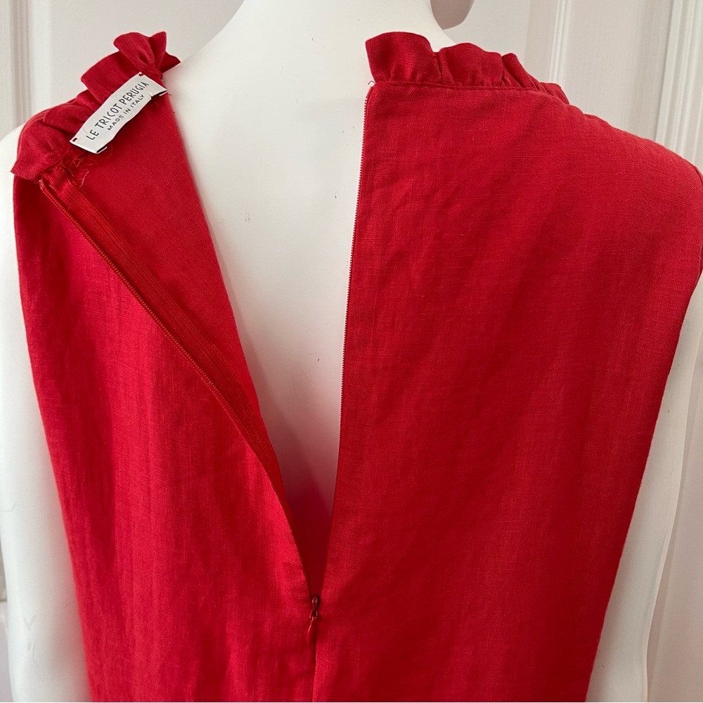 Le Tricot Perugia Linen Shift Dress - Picture 6 of 13